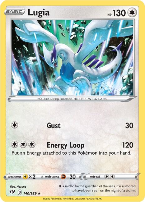 Lugia 140/189 (SWSH03: Darkness Ablaze)  | Good Games Morley