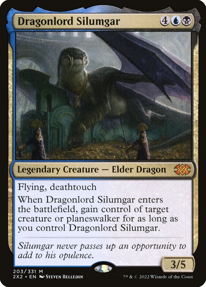 Dragonlord Silumgar 203 (Double Masters 2022)  | Good Games Morley