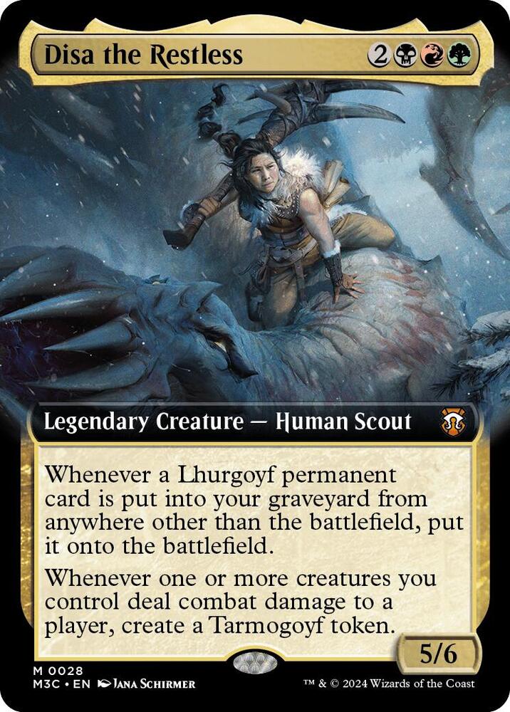 Disa the Restless 28/411 (Commander: Modern Horizons 3)  - Extended Art Foil | Good Games Morley