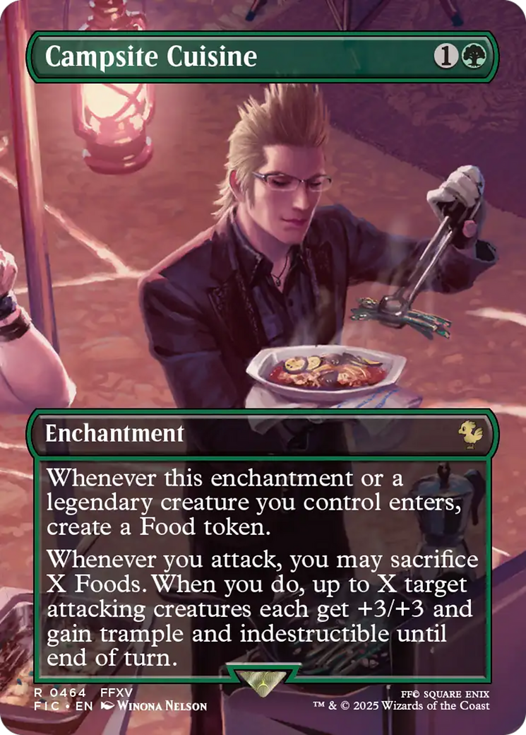 Campsite Cuisine (Borderless) [FINAL FANTASY Commander] | Good Games Morley
