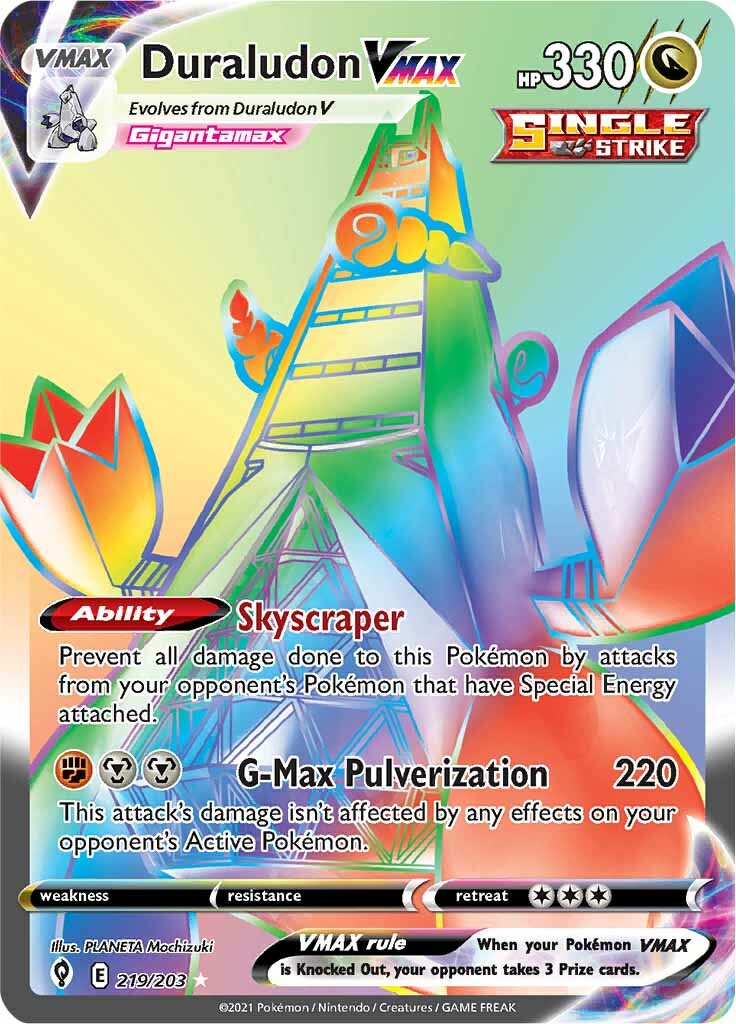 Duraludon VMAX (219/203) [Sword & Shield: Evolving Skies] | Good Games Morley
