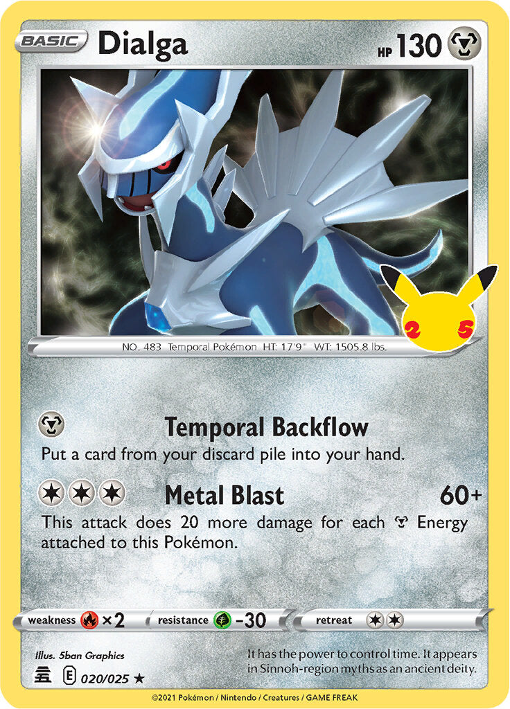 Dialga (020/025) [Celebrations: 25th Anniversary] | Good Games Morley