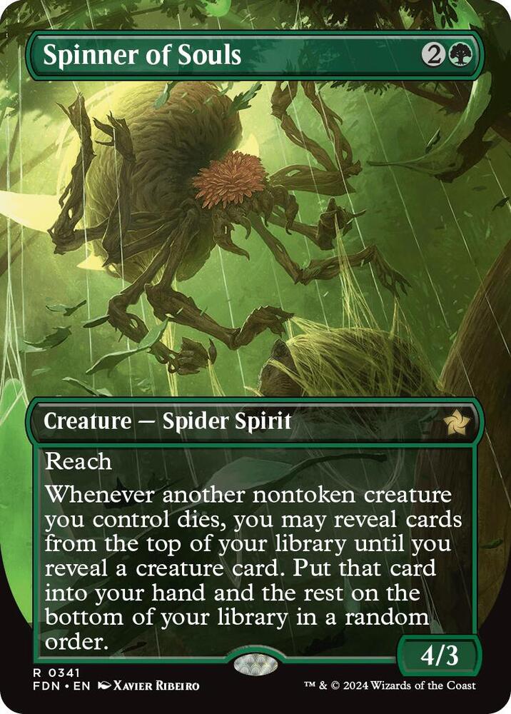 Spinner of Souls 341/291 (Foundations)  - Borderless Foil | Good Games Morley