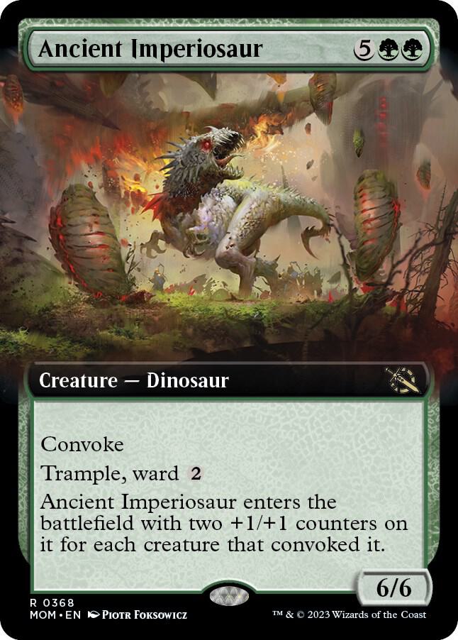 Ancient Imperiosaur 368/291 (March of the Machine)  - Extended Art | Good Games Morley