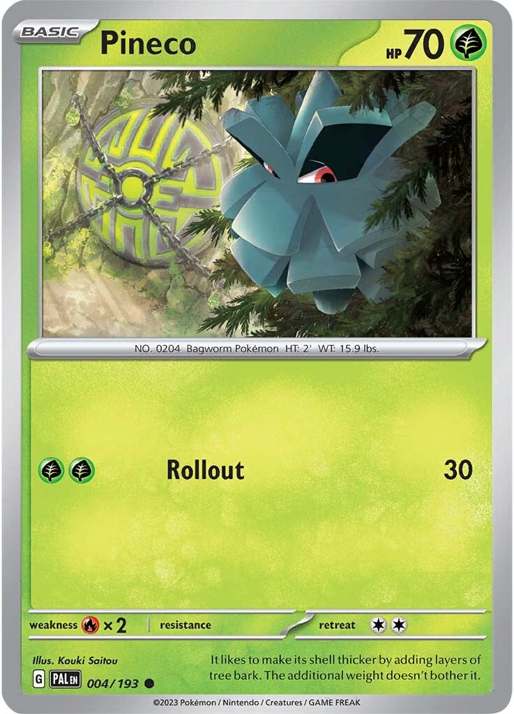 Pineco (004/193) [Scarlet & Violet: Paldea Evolved] | Good Games Morley