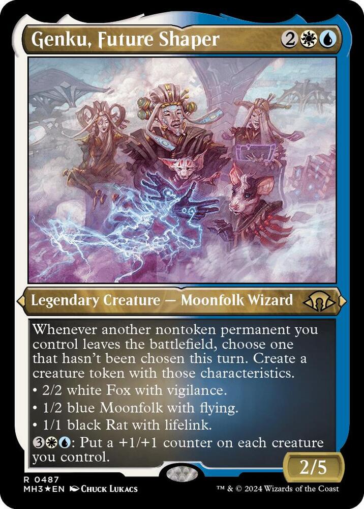 Genku, Future Shaper 487/319 (Modern Horizons 3)  - Etched Foil | Good Games Morley