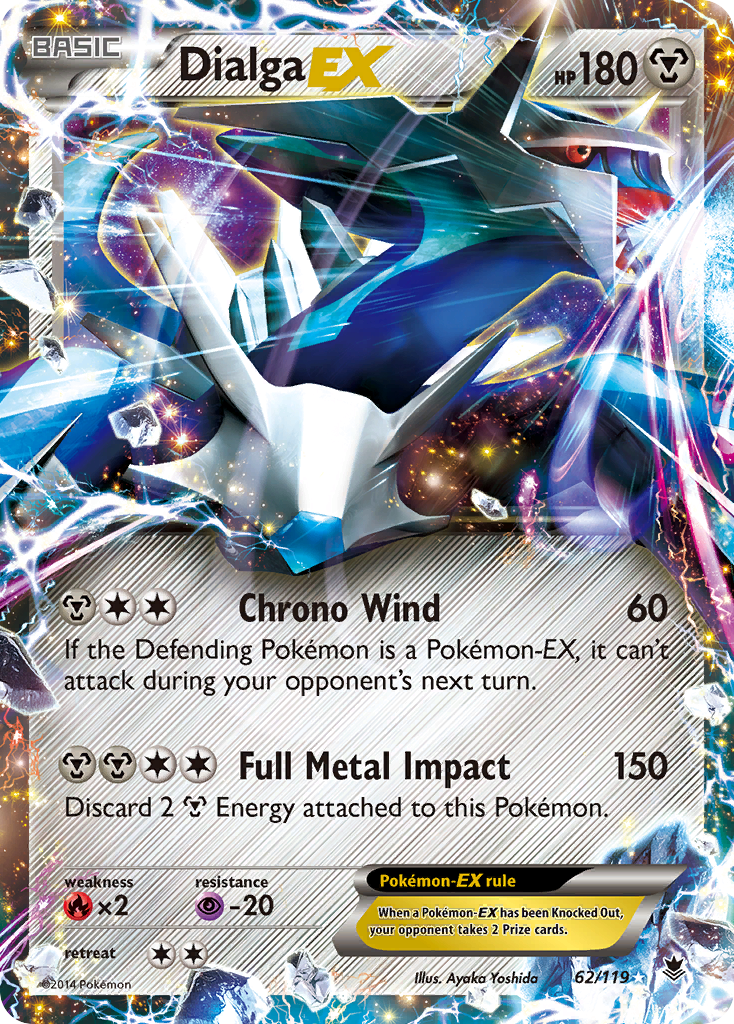 Dialga EX (62/119) [XY: Phantom Forces] | Good Games Morley