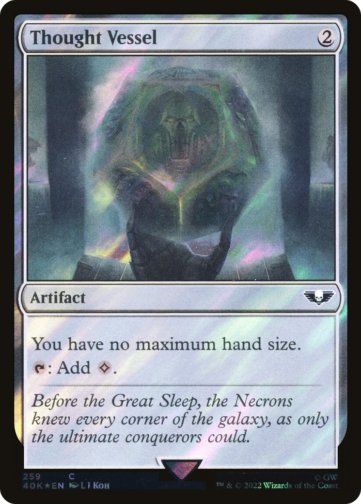 Thought Vessel (Surge Foil) [Marvel Super Heroes Commander] | Good Games Morley