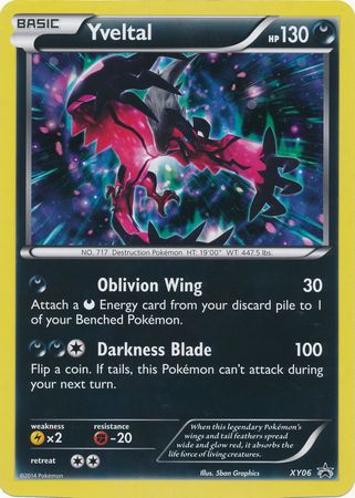 Yveltal (XY06) (Jumbo Card) [XY: Black Star Promos] | Good Games Morley