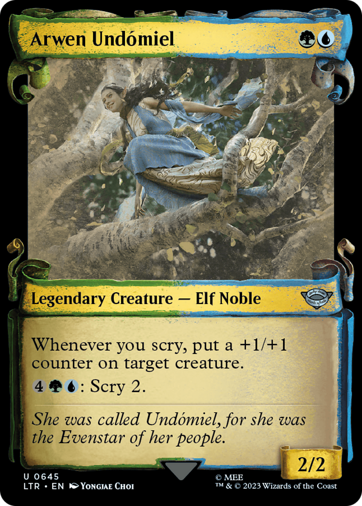 Arwen Undomiel [The Lord of the Rings: Tales of Middle-Earth Showcase Scrolls] | Good Games Morley
