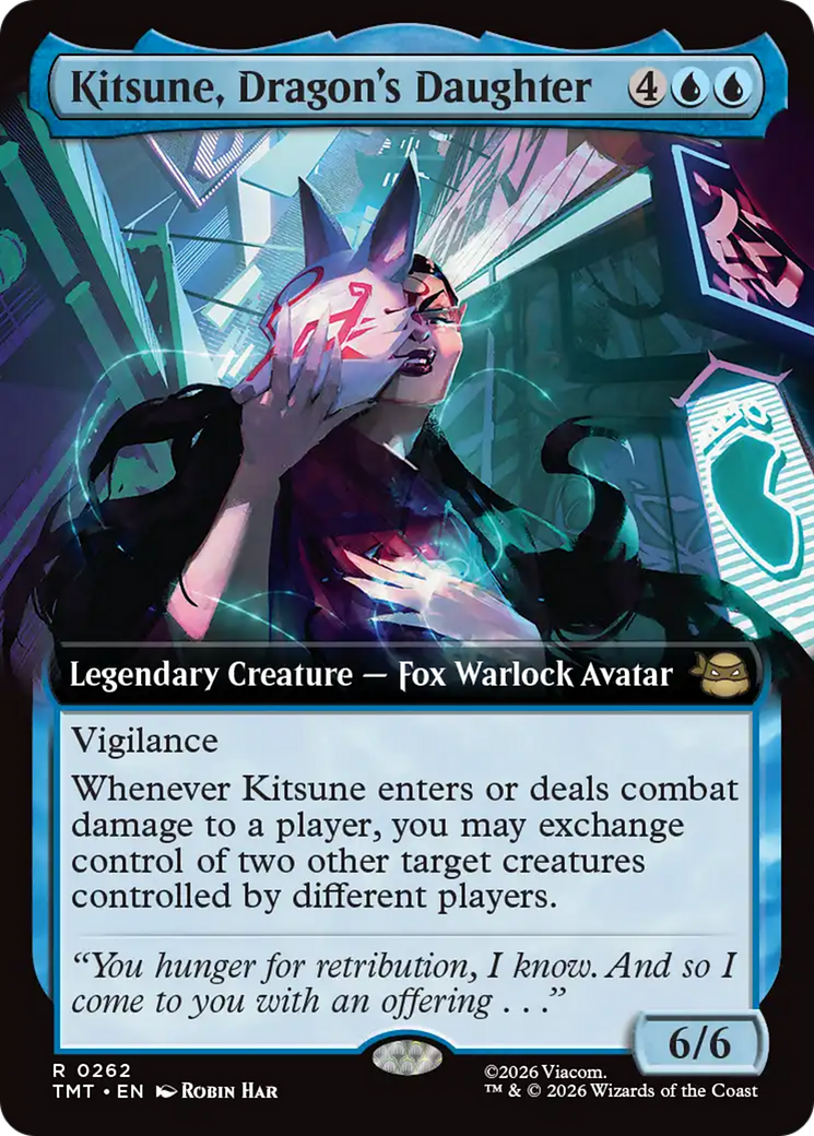 Kitsune, Dragon's Daughter (Extended Art) [Teenage Mutant Ninja Turtles] | Good Games Morley