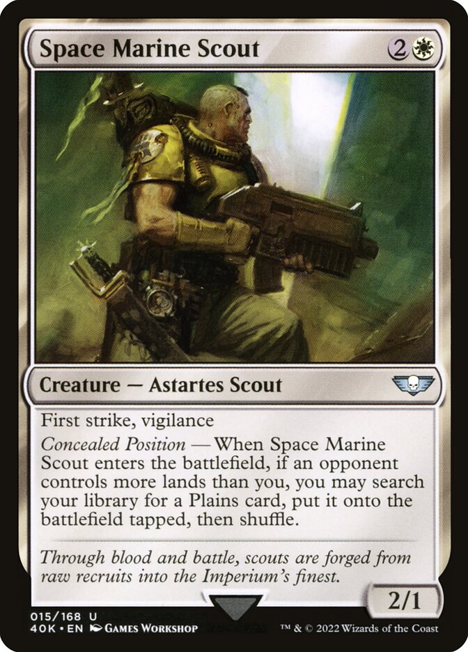 Space Marine Scout 15 (Universes Beyond: Warhammer 40,000)  | Good Games Morley