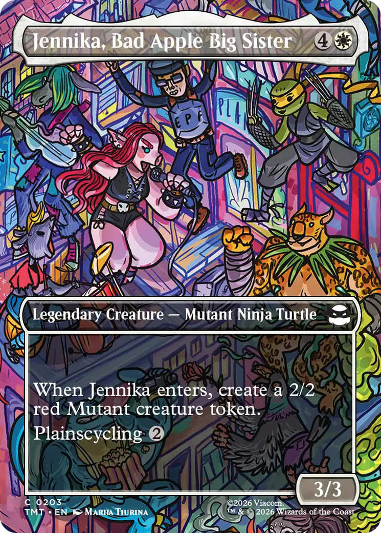 Jennika, Bad Apple Big Sister (Borderless) [Teenage Mutant Ninja Turtles] | Good Games Morley