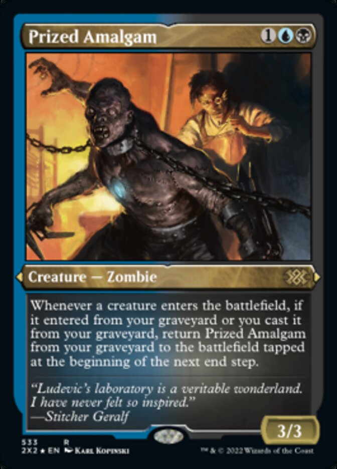 Prized Amalgam (Foil Etched) [Double Masters 2022] | Good Games Morley