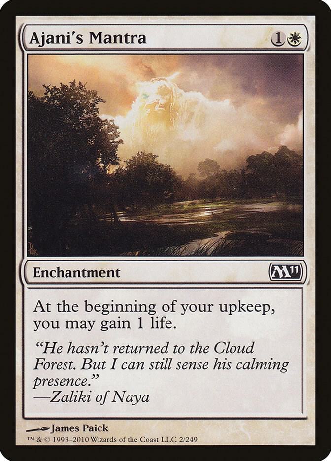 Ajani's Mantra 2/249 (Magic 2011 (M11))  | Good Games Morley