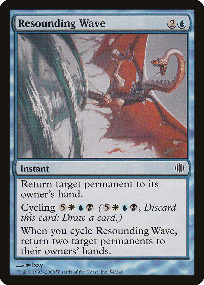 Resounding Wave 54/249 (Shards of Alara)  - Foil | Good Games Morley