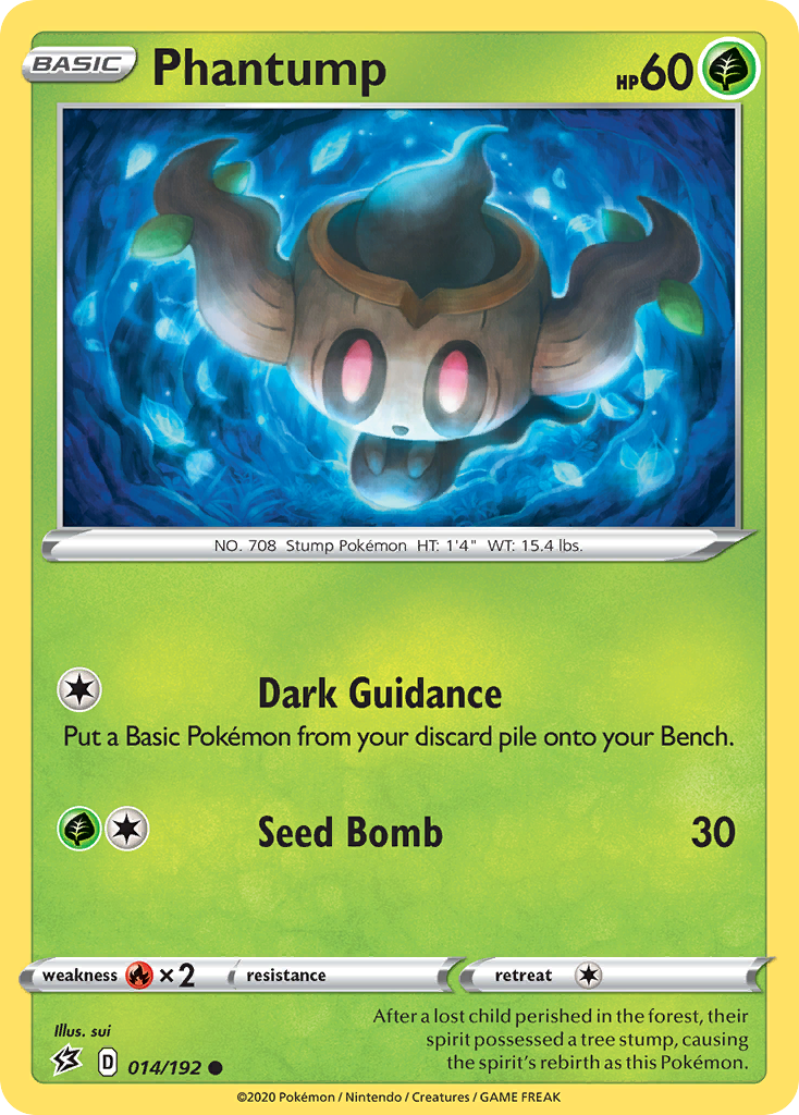 Phantump (014/192) [Sword & Shield: Rebel Clash] | Good Games Morley