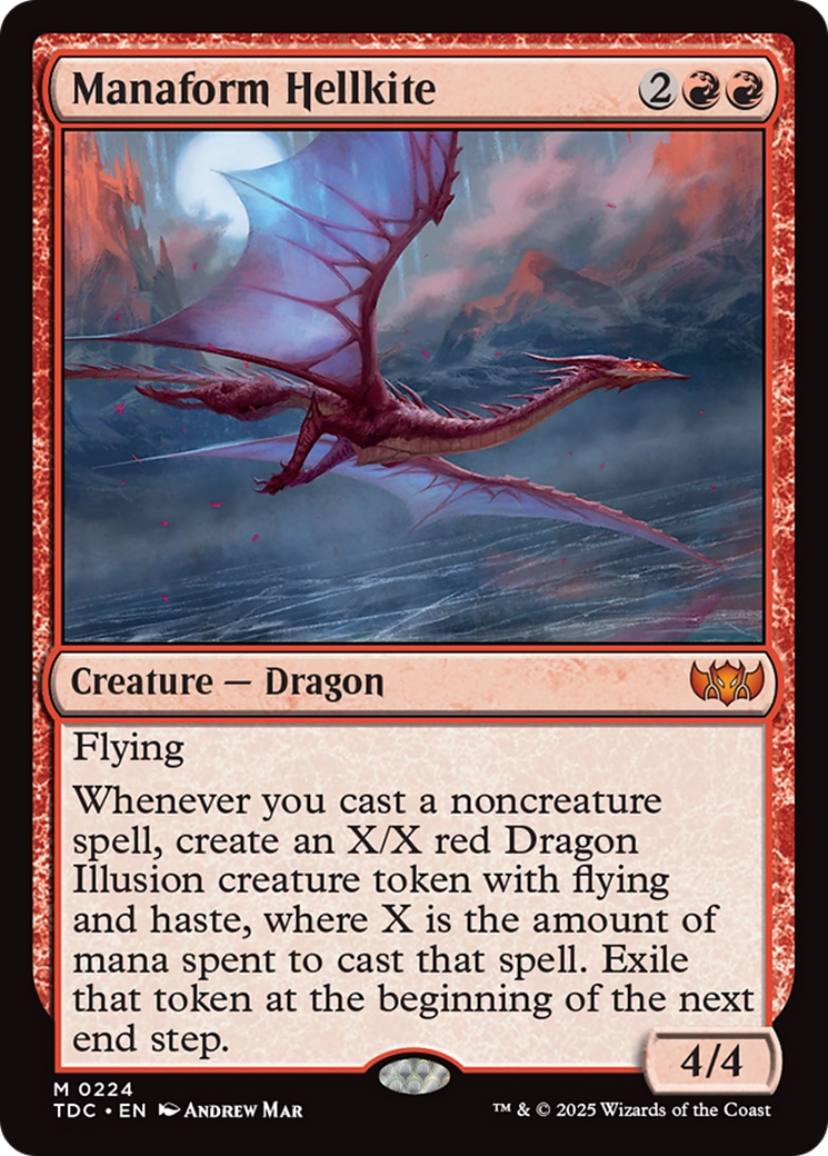 Manaform Hellkite [Tarkir: Dragonstorm Commander] | Good Games Morley
