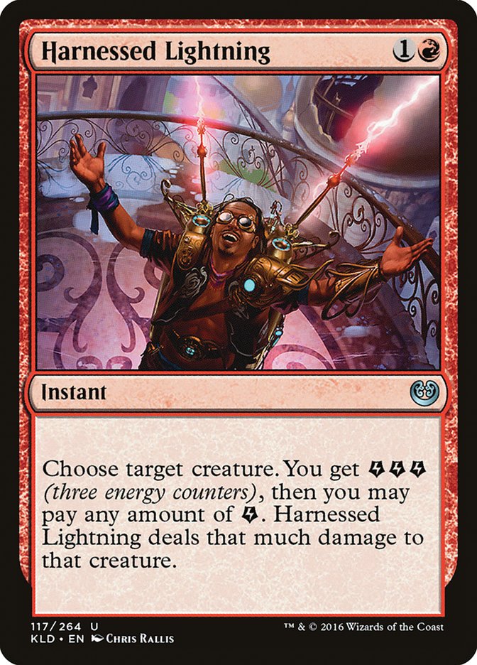 Harnessed Lightning 117/264 (Kaladesh)  | Good Games Morley