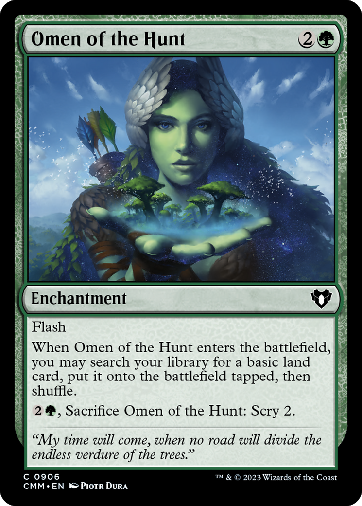 Omen of the Hunt [Commander Masters] | Good Games Morley