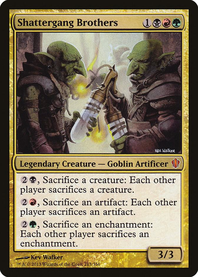 Shattergang Brothers 213/356 (Commander 2013)  | Good Games Morley