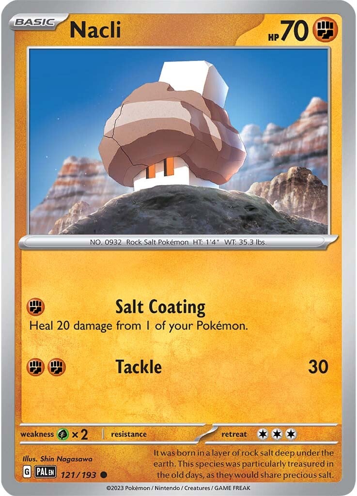 Nacli (121/193) [Scarlet & Violet: Paldea Evolved] | Good Games Morley
