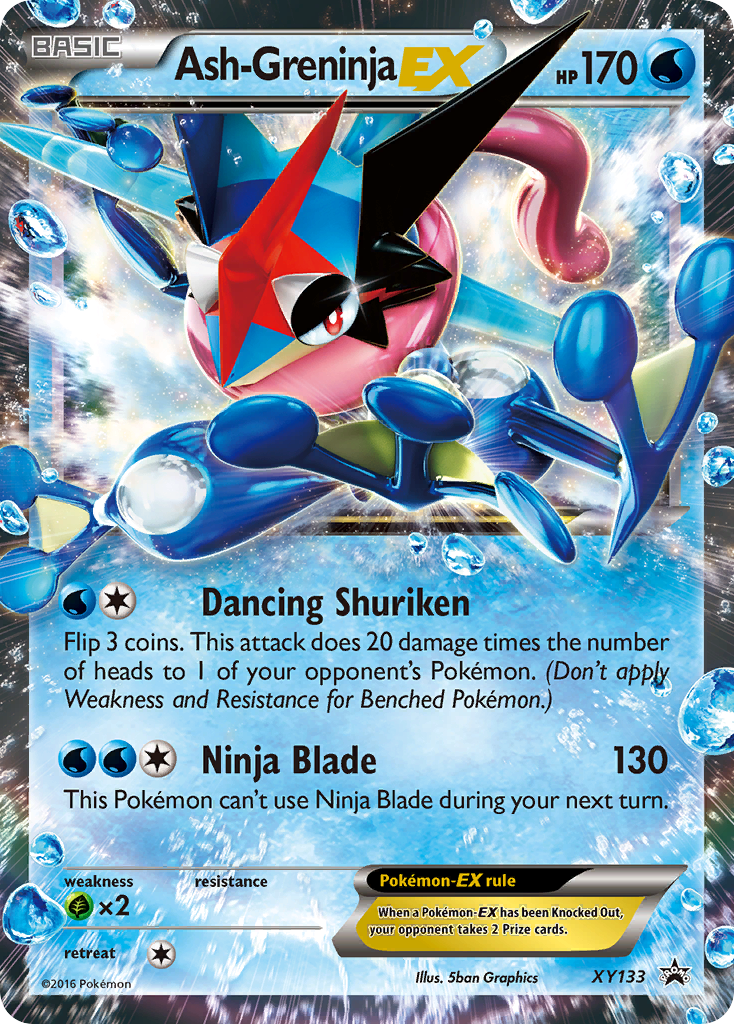 Ash-Greninja EX (XY133) [XY: Black Star Promos] | Good Games Morley