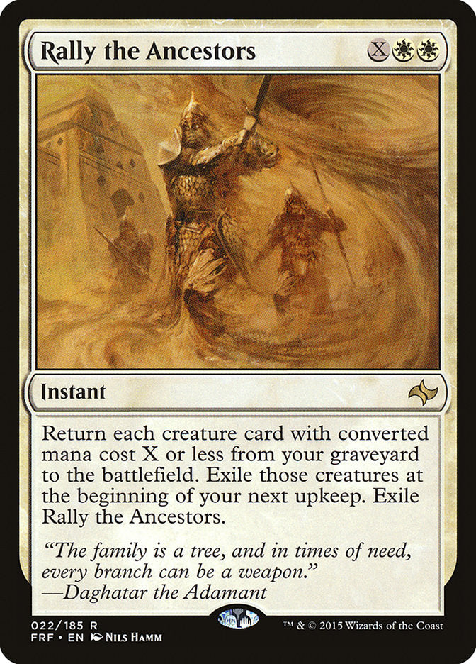 Rally the Ancestors 22/185 (Fate Reforged)  | Good Games Morley