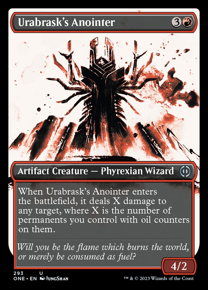 Urabrask's Anointer (Showcase Ichor) [Phyrexia: All Will Be One] | Good Games Morley