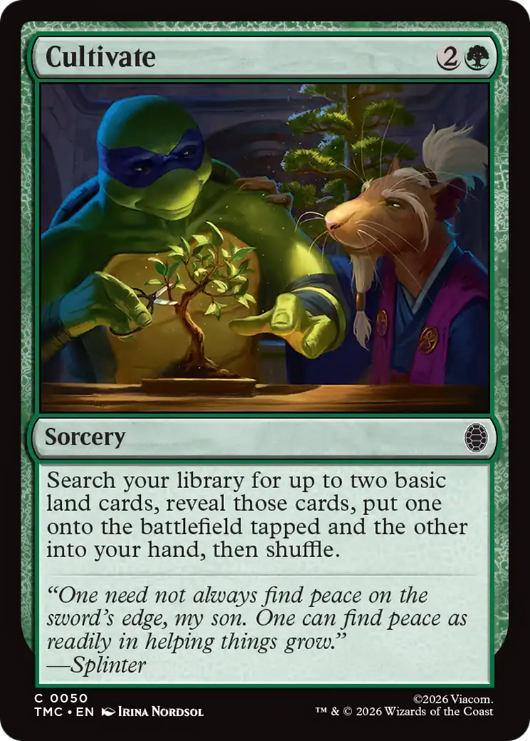 Cultivate [Teenage Mutant Ninja Turtles Commander] | Good Games Morley