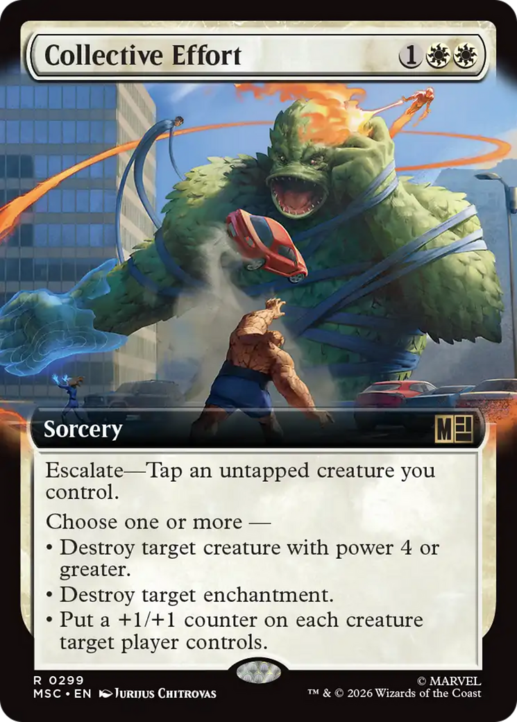 Collective Effort (Extended Art) [Marvel Super Heroes Commander] | Good Games Morley