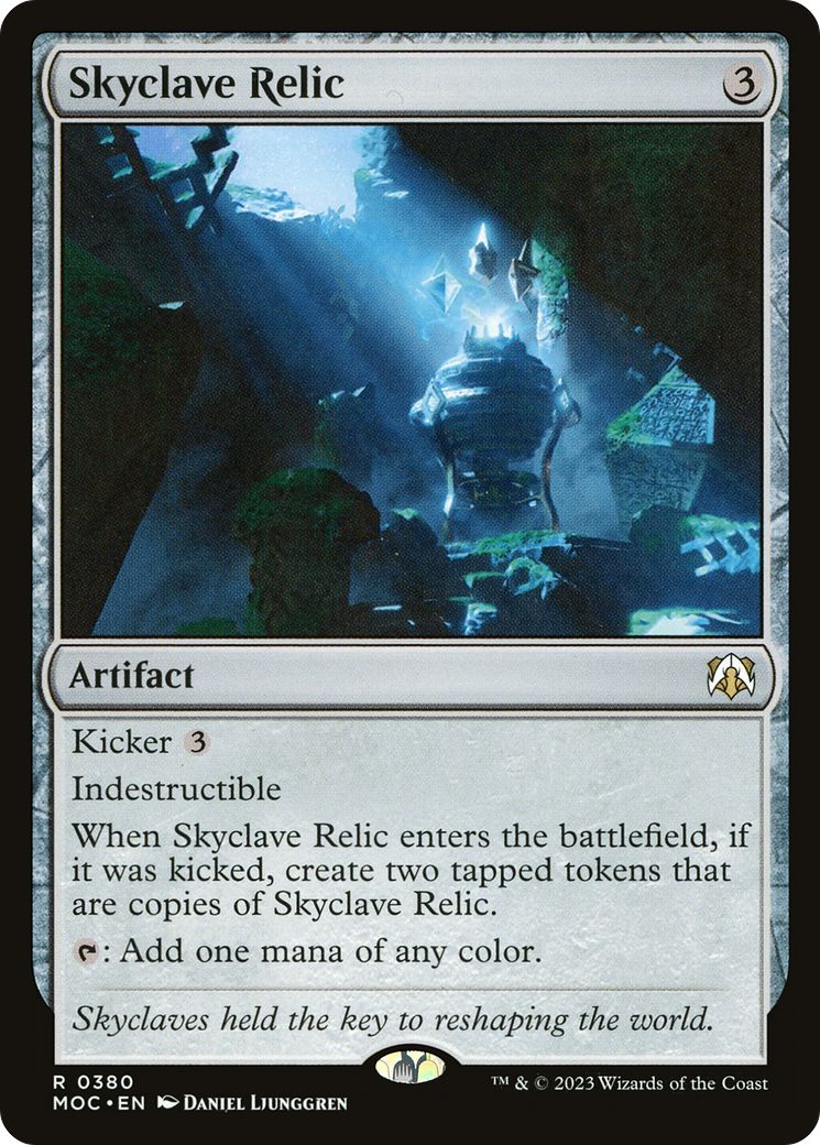 Skyclave Relic [March of the Machine Commander] | Good Games Morley