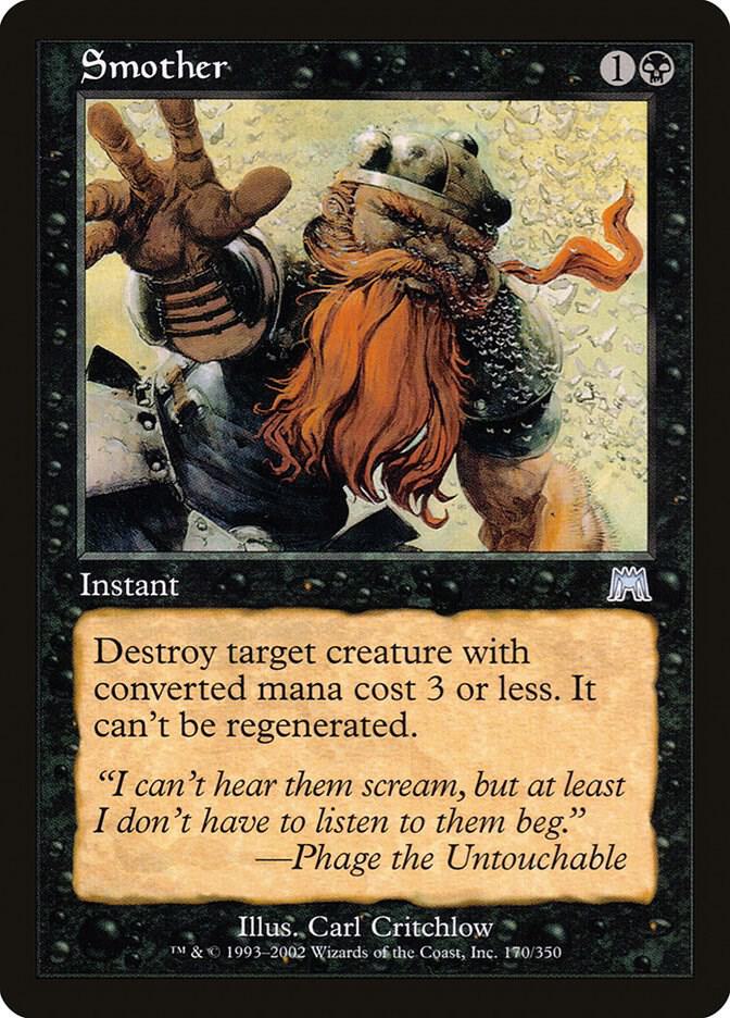 Smother 170/350 (Onslaught)  - Foil | Good Games Morley