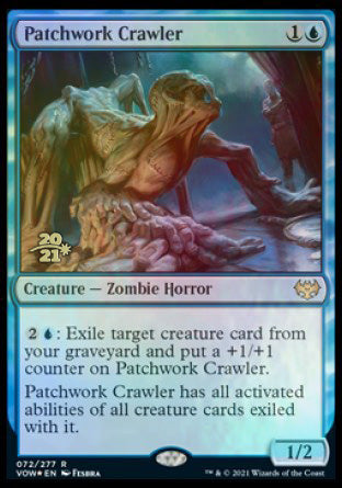 Patchwork Crawler [Innistrad: Crimson Vow Prerelease Promos] | Good Games Morley