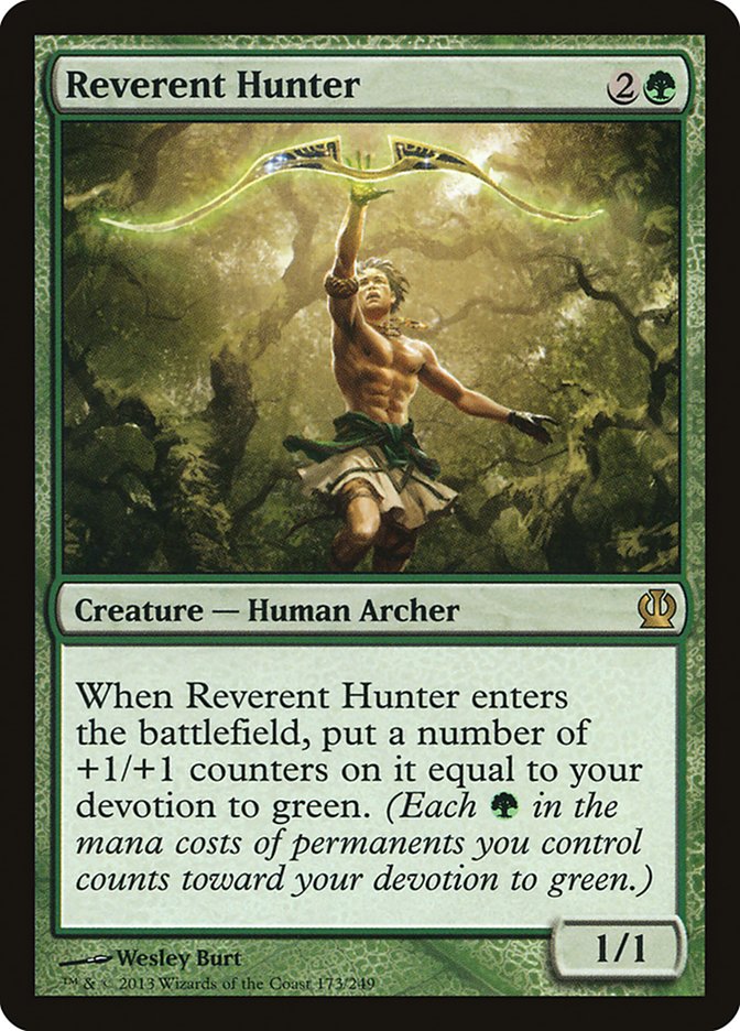 Reverent Hunter 173/249 (Theros)  | Good Games Morley
