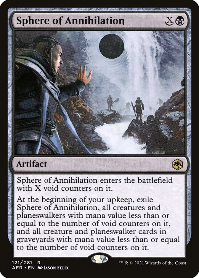 Sphere of Annihilation 121 (Adventures in the Forgotten Realms)  | Good Games Morley