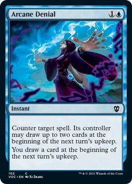 Arcane Denial 102/38 (Commander: Innistrad: Crimson Vow)  | Good Games Morley