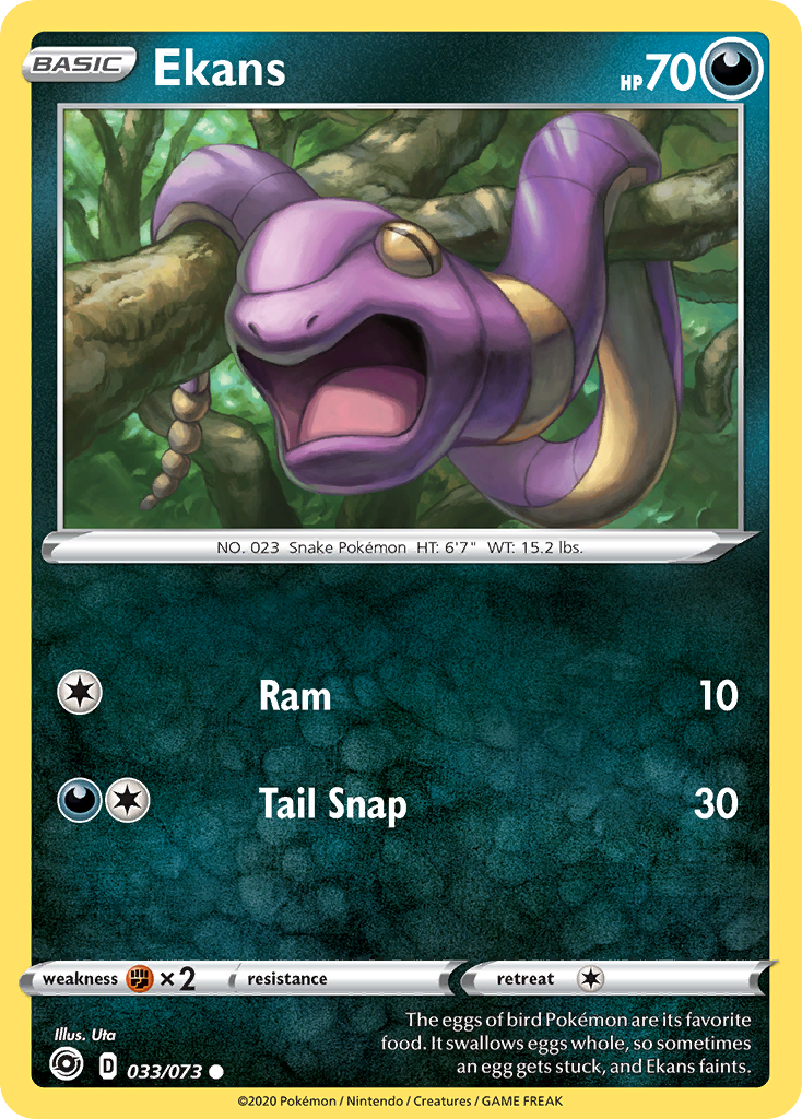 Ekans (033/073) [Sword & Shield: Champion's Path] | Good Games Morley