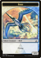 Bird // Thopter Double-Sided Token [Ravnica Allegiance Guild Kit Tokens] | Good Games Morley