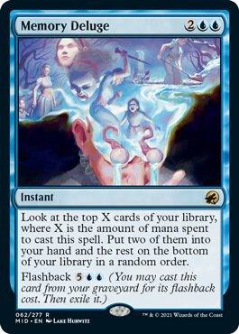 Memory Deluge 62 (Innistrad: Midnight Hunt)  | Good Games Morley