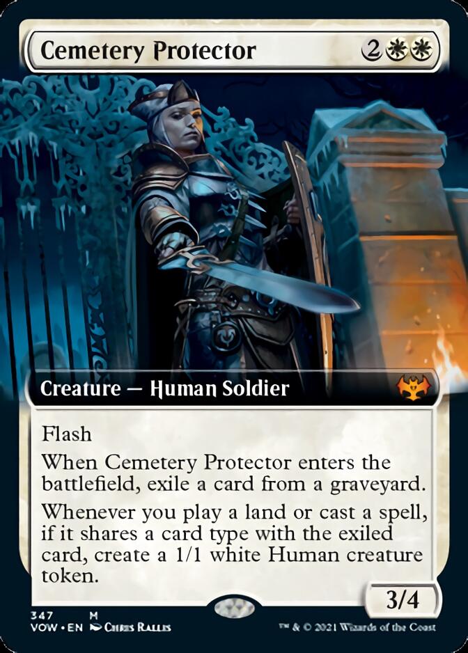 Cemetery Protector (Extended Art) [Innistrad: Crimson Vow] | Good Games Morley