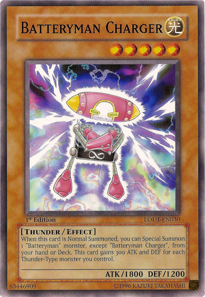 Batteryman Charger [LODT-EN030] Common | Good Games Morley