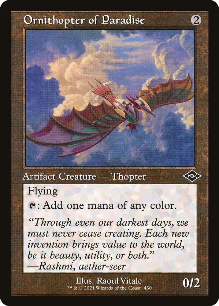 Ornithopter of Paradise Retro Frame 430 (Modern Horizons 2)  | Good Games Morley