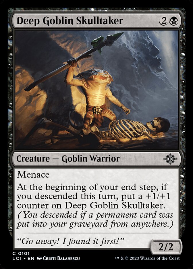 Deep Goblin Skulltaker 101/291 (The Lost Caverns of Ixalan)  | Good Games Morley