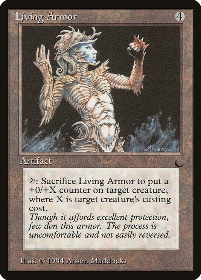 Living Armor 104/119 (The Dark)  | Good Games Morley