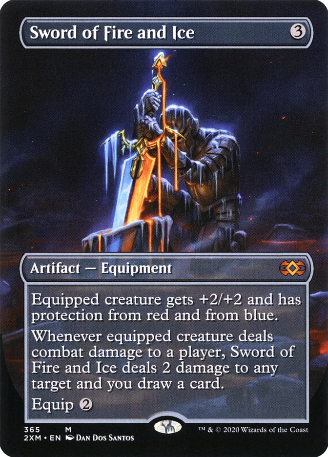 Sword of Fire and Ice (Toppers) [Double Masters] | Good Games Morley