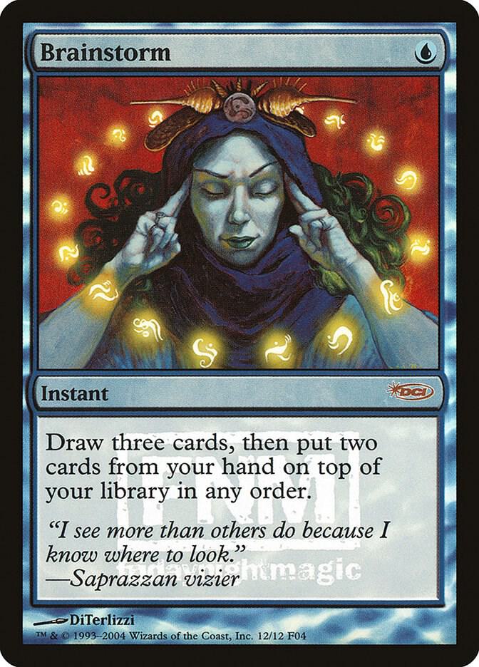 Brainstorm 12/12 (FNM Promos)  - Foil | Good Games Morley