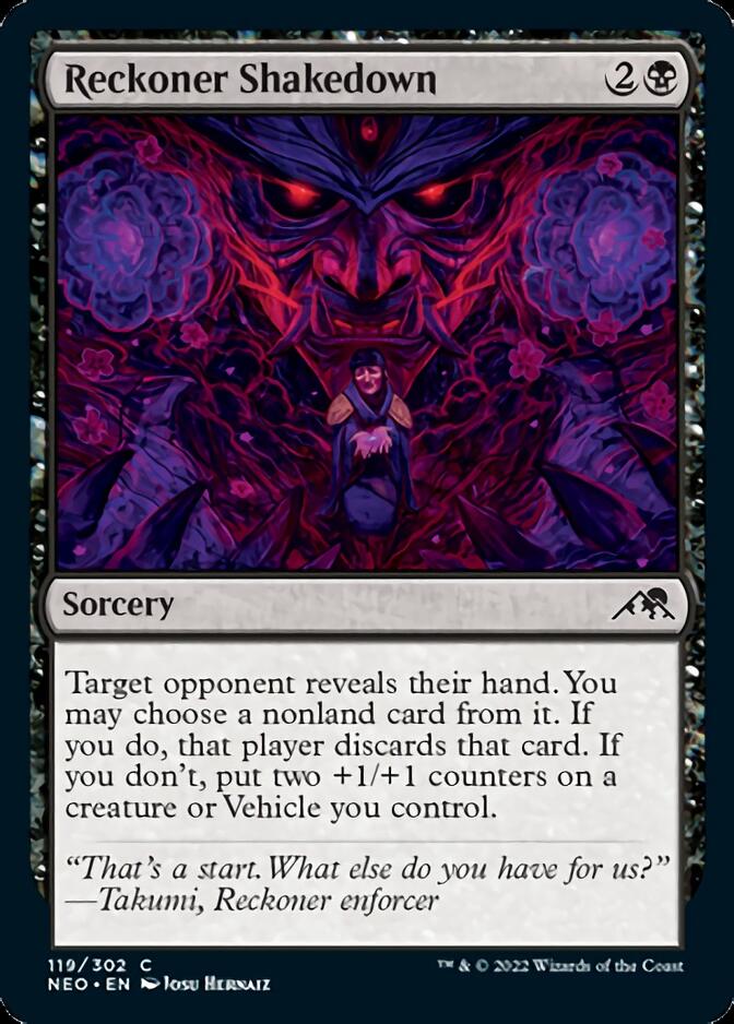 Reckoner Shakedown [Kamigawa: Neon Dynasty] | Good Games Morley