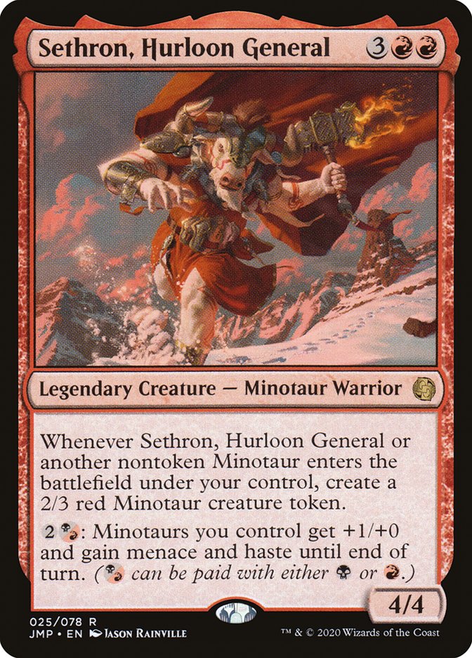 Sethron, Hurloon General 25/495 (Jumpstart)  | Good Games Morley