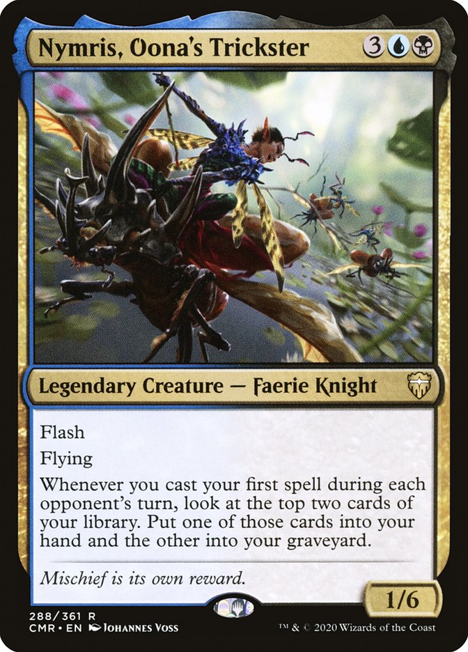 Nymris, Oona's Trickster 288 (Commander Legends)  | Good Games Morley